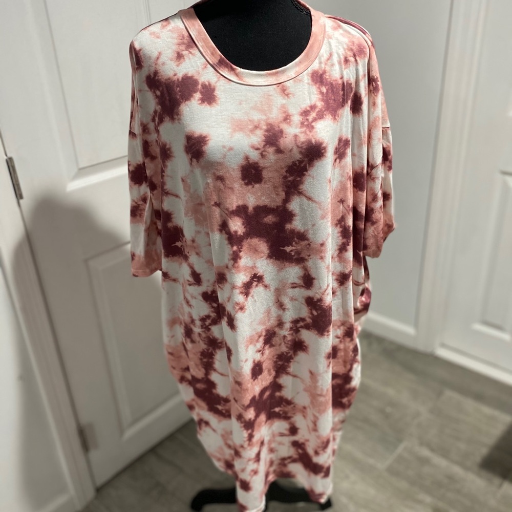 Oversized Cotton T-Shirt Dress